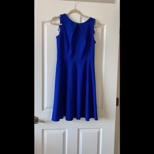 Blue professional dress